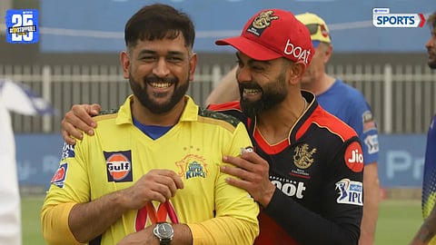 Virat Kohli and MS Dhoni