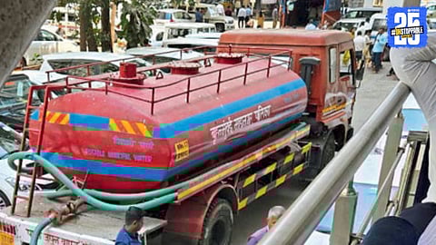 Tankers Supply Water