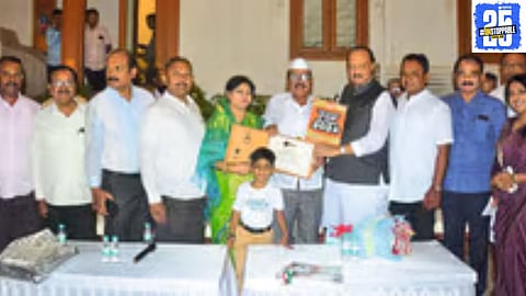 Zanjurne family’s historic 53-year leadership in Tadvale Panchayat is now officially recognized in the India Book of Records."