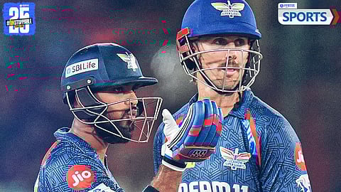 Nicholas Pooran Mitchell Marsh | IPL 2025 | SRH vs LSG