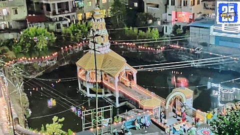 Shivendra Singhraje Bhosale launches the beautification initiative for Phutkya Lake, aiming to transform the area and improve local infrastructure.