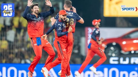 RCB beats CSK at Chepauk after 17 years in IPL 2025 