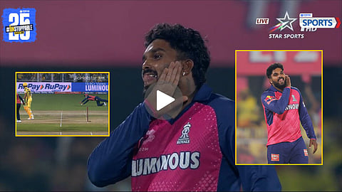  Wanindu Hasaranga’s ‘Pushpa’ celebration after taking a wicket