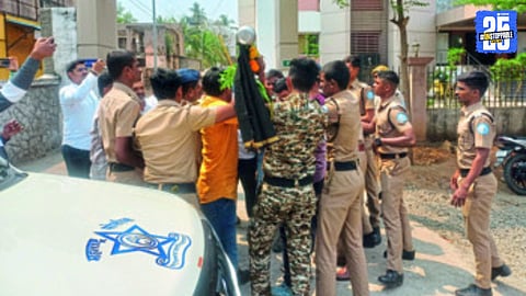 Swabhimani Shetkari Sanghatana Protest