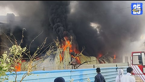 Godown Fire