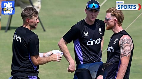Joe Root, Harry Brook, Ben Stokes