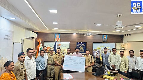 Police retrieve ₹42 lakh stolen by cyber criminals in a stock market scam, demonstrating strong law enforcement action against online fraud."