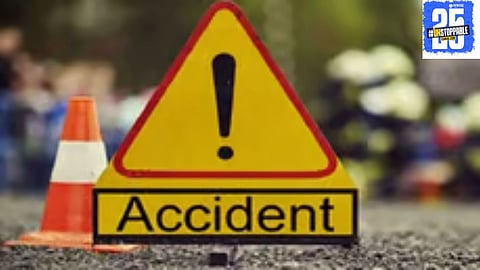 "Tragic accident at Gatadwadi junction claims two lives as devotees were headed for a temple visit."