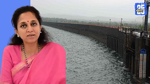 mp supriya sule khadakwasla dam
