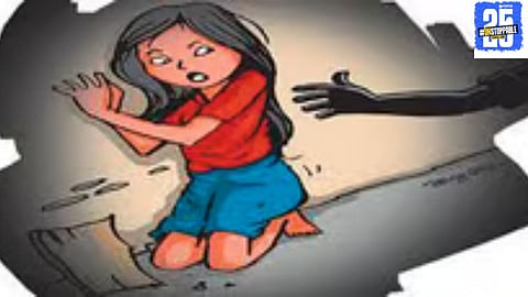 Jail Road Police Station where an FIR has been registered against a 70-year-old man accused of molesting girls by luring them with cash.