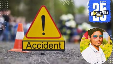Tragic road accident: Youth dies after dropping mother home; truck driver absconds from scene.