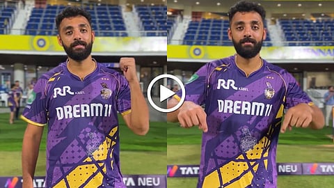 varun chakravarthy replicated KL Rahul 