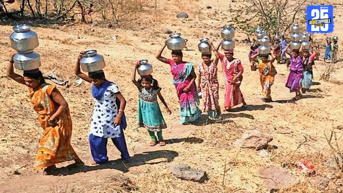 Water Crisis : जिल्ह्यातील ग्रामीण भागात पाणीटंचाईच्या झळा!|Rural Dhule ...
