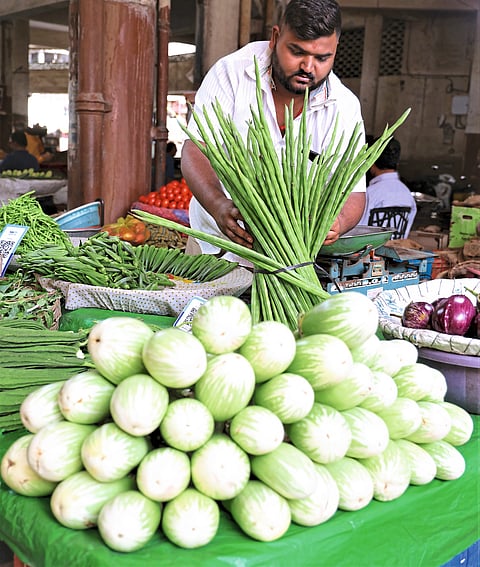 सर्व प्रकारच्या फळभाज्यांचे भाव स्थिर