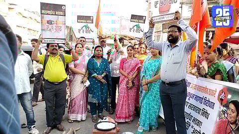 Shiv Sena Protest