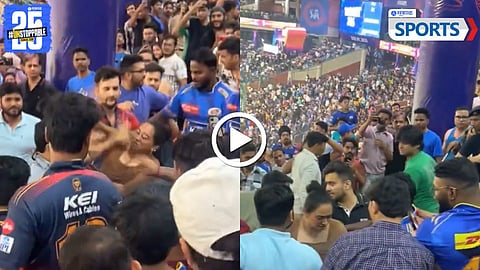 IPL Fan Fight Viral Video 