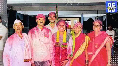 Mayuri from Sakat village—farmer’s daughter who rose to become an agriculture officer through grit and dedication.