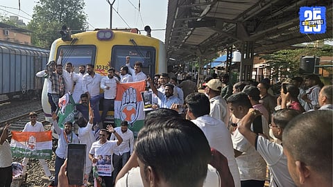 lonavala pune local stop by youth congress