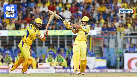 CSK SET BIG TARGET AGAINST MUMBAI INDIANS