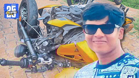 Sports Bike Accident