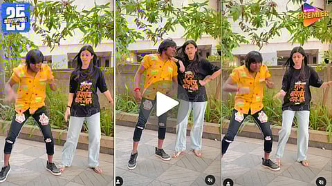 Suraj Chavan and Ankita Walawalkar dance video on Jhapuk Jhupuk song