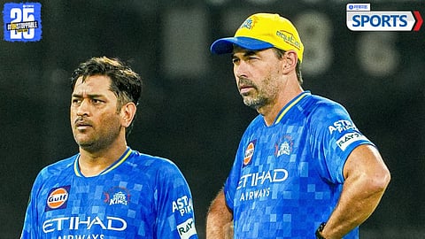 MS Dhoni - Stephen Fleming   | IPL 2025