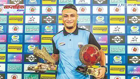 Moroccan striker ISL