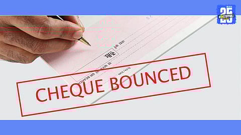 cheque bounced