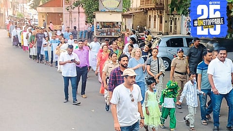 Damayanti Raje Bhosale leads the call to protect British-era trees and prioritize nature over destructive development."