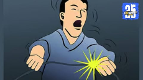 "Repair workshop worker loses life after sudden electric shock while on duty."