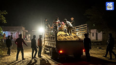 Illegal Sand Transport