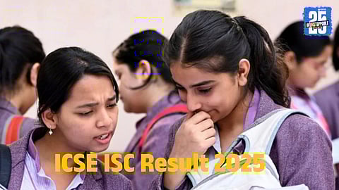 ICSE ISC Result 2025 Declared