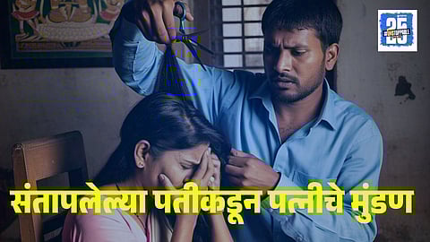 Husband Shaves Wife Head
