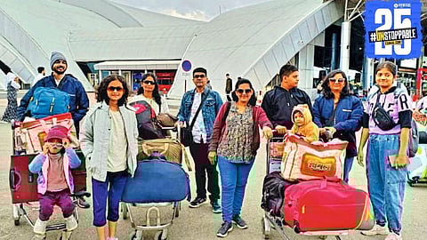 Scene from Ahilyanagar where three families narrowly escaped a possible attack due to delayed wake-up.