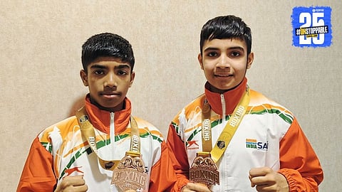 Satara : साताऱ्याच्या पोलिस क्रीडा प्रबोधिनीचा जागतिक ठसा!; आशियाई बॉक्सिंग स्पर्धेत भारतासाठी दोन कांस्य पदक