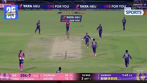 KKR defeat RR in close match to keep playoff hopes alive