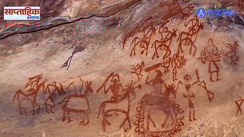 
indian cave art
