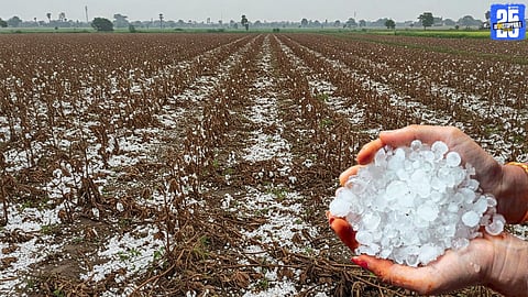 Unseasonal Hailstorm 