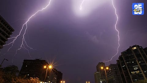 Lightning strike