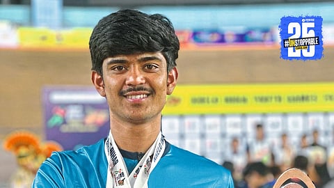 Siddhesh Ghorpade celebrates his cycling medal hat-trick; Maharashtra athletes shine in national events.