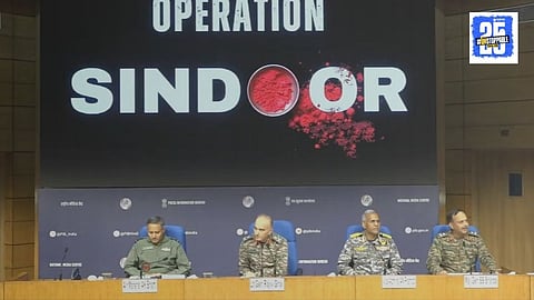 Three Armed Forces Press Conference 
