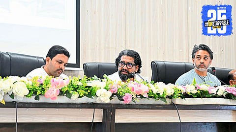 Shivendraraje Bhosale addresses officials: Maintain quality in every project; Nilesh Rane highlights people’s concerns.