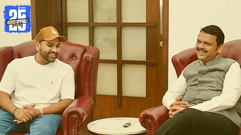 Rohit Sharma meets Fadnavis