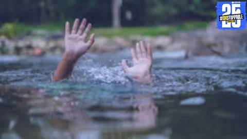 Rahimatpur riverbed tragedy: Nandwal resident drowns due to alcohol addiction.