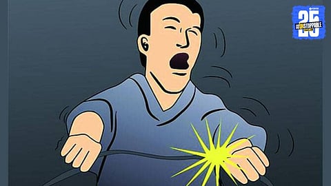 Electric Shock Accident