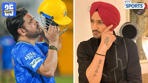 MS Dhoni - Harbhajan Singh