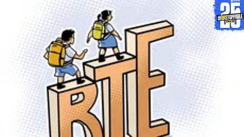Parents protest against private schools for collecting fees under RTE despite government funding and no refund.