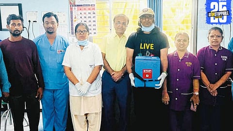 Jadhav family's posthumous eye donation restores sight to two blind individuals — a true gift of vision.