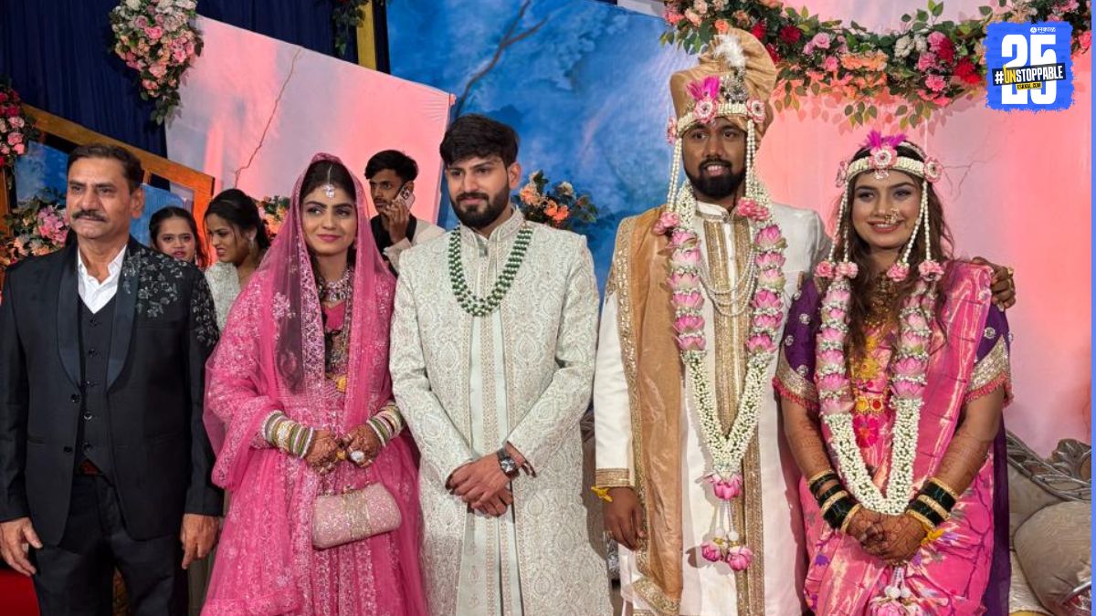 hindu muslim marriage on one stage