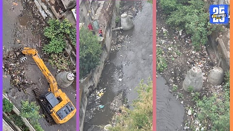 drainage garbage in pune city